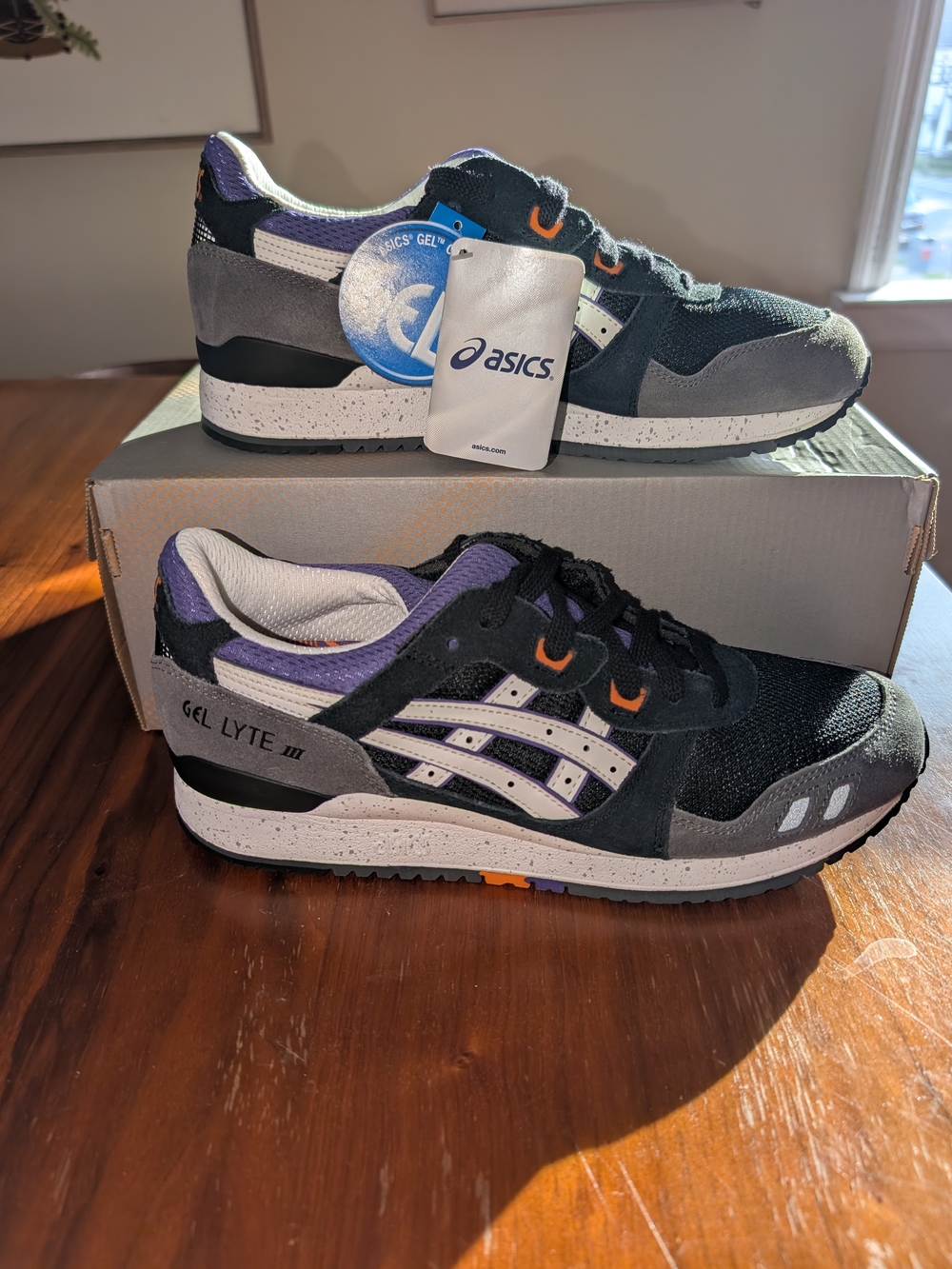 ASICS Gel-Lyte III Illusion Men’s 9.5 H425N-9001 NWT OG Box